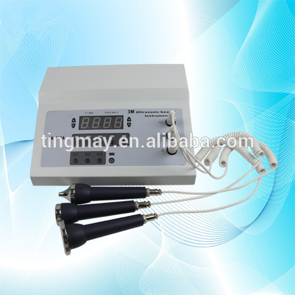 TM-263A 3 handles ultrasonic facial beauty device facelift equipment