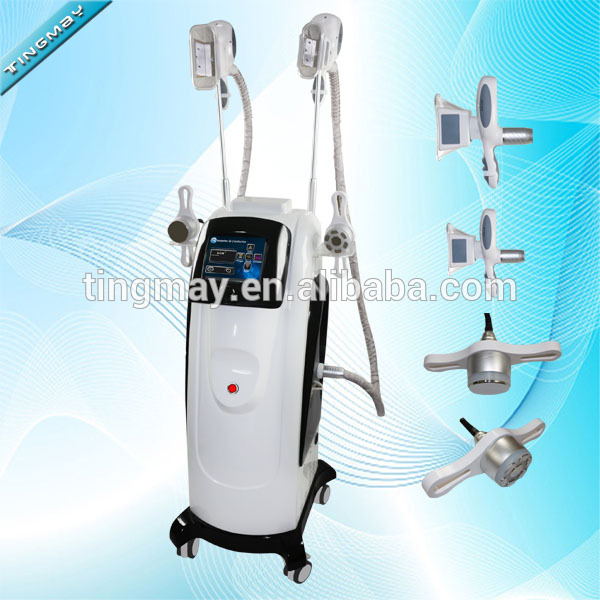 CE approved 5 treatment handles weight loss fat reduction cool fat freeze sculpting cryolipolysis machine price