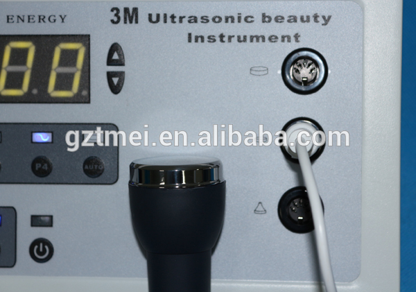 Portable 3MHz Ultrasonic face lift and massage machine